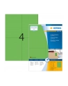 Herma Etykiety kolorowe 4399 A4 105 x 148mm papier matowy zielony 400 szt 4399 - nr 4