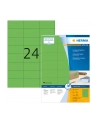 Herma Etykiety kolorowe 4409 A4 samoprzylepne 70 x 37mm papier matowy zielony 2400 szt 4409 - nr 2
