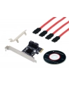 Conceptronic Kontroler SATA EMRICK 4-Port-SATA-PCIe-Adapter mit SATA-Kabel EMRICK03G PCIe - nr 12
