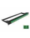 Delock 19″ Lwl Panel Krosowy 24 Porty Lc Duplex Zielony - nr 2