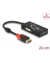 Delock Displayport Adapter 1.2 Męski > Vga / Hdmi Dvi Żeński 4K Pasywny Czarny - nr 6