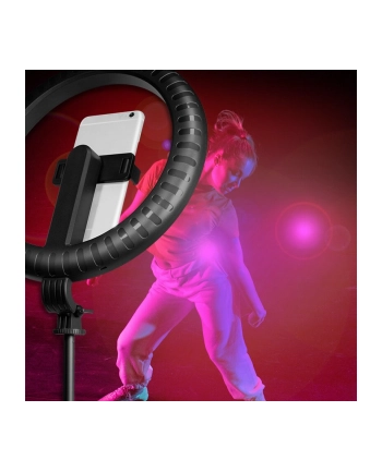 Logilink Selfie Stick Smartphone Ringlicht M.Selfie Stativ Dm 20Cm nr 1