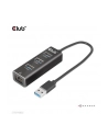 Club 3D Club3D Rozbočovač, USB-A 3.2 Gen1 na 3x USB 3.1, Gigabit Ethernet - nr 40