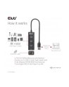 Club 3D Club3D Rozbočovač, USB-A 3.2 Gen1 na 3x USB 3.1, Gigabit Ethernet - nr 45