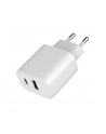GEMBIRD 2-portowa uniwersalna ładowarka USB A+C 2.4 A kolor biały - nr 12