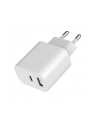 GEMBIRD 2-portowa uniwersalna ładowarka USB A+C 2.4 A kolor biały - nr 7