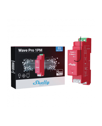 Shelly 1-Kanałowy Przekaźnik Na Szynę Din Z Pomiarem Energii Qubino Pro 1Pm 63546
