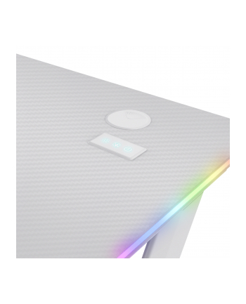 Trust Gxt709W Luminus Rgb Desk - White Biurka Gamingowe (25328)