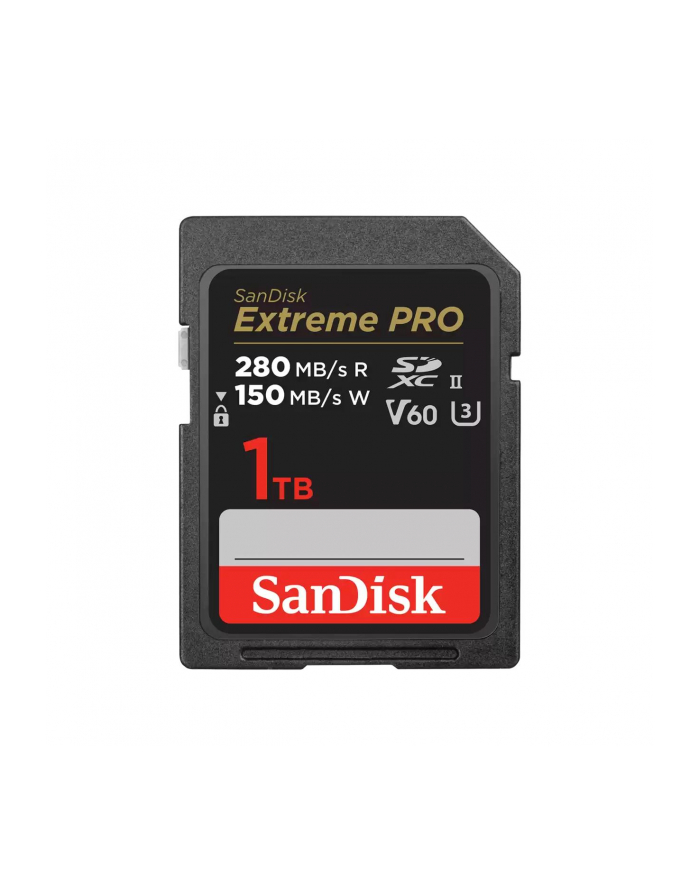 SANDISK SDSDXEP-1T00-GN4IN KARTA SANDISK EXTREME PRO SDXC 1TB - 280/150 MB/s V60 UHS-II główny