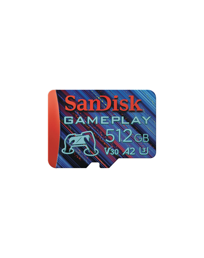 Sandisk GamePlay - flash memory card - 512GB - microSDXC UHS-I SDSQXAV-512G-GN6XN główny