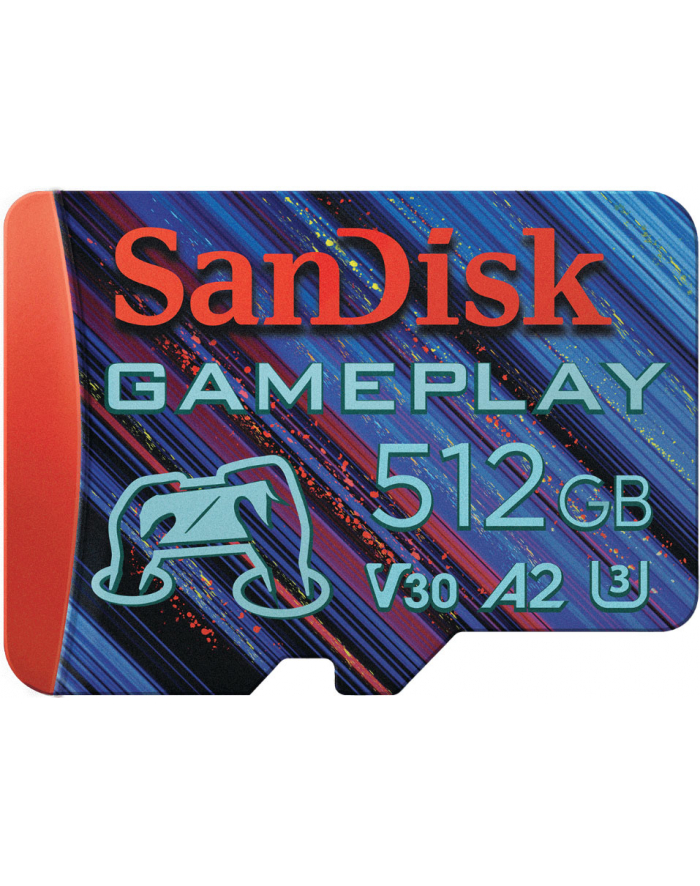 Sandisk GamePlay - flash memory card - 512GB - microSDXC UHS-I SDSQXAV-512G-GN6XN główny