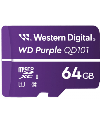 WD Purple microSDXC 64GB (WDD064G1P0C) nr 1