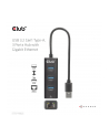 Club 3D Club3D Rozbočovač, USB-A 3.2 Gen1 na 3x USB 3.1, Gigabit Ethernet - nr 10
