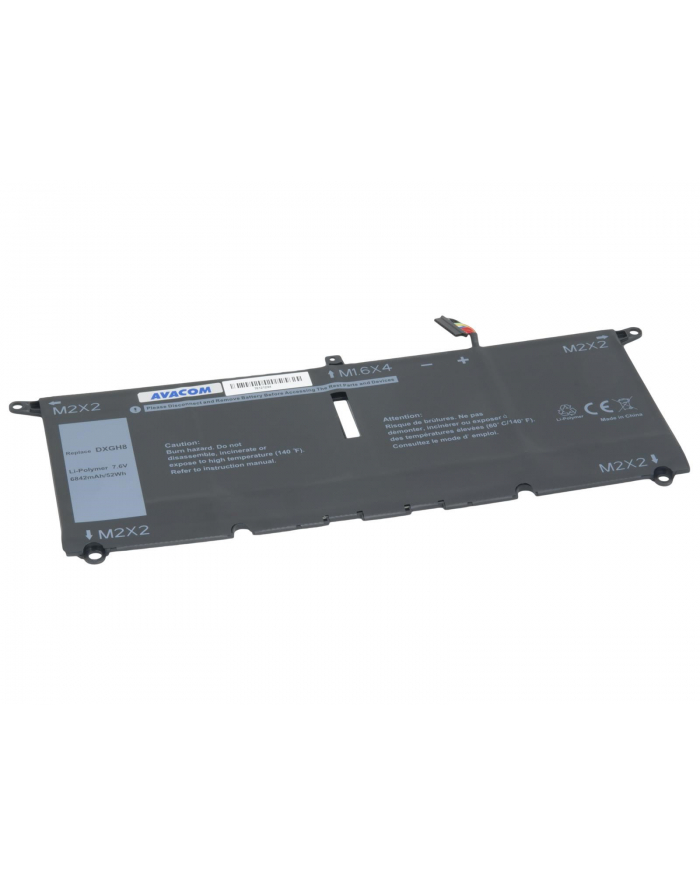 Avacom pro Dell XPS 9370, 9380 Li-Pol 7,6V 6842mAh 52Wh (NODE9370P67) główny
