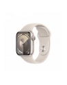 Apple Watch Series 9 GPS Koperta 41mm Z Aluminium W Kolorze Księżycowej Poświaty Z Opaską Sportową W Kolorze Księżycowej Poświaty (MR8T3QCA) - nr 1