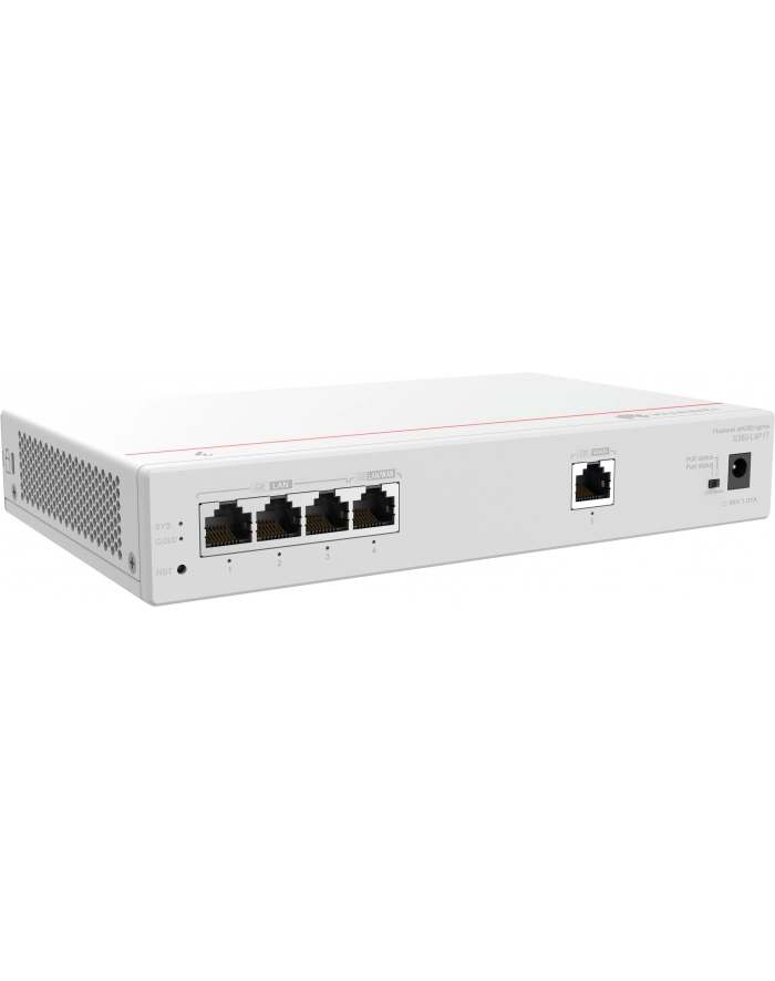 huawei technologies HUAWEI Router S380-L4P1T 1xGE WAN 4xGE LAN PoE+ 50W eKit Stock główny