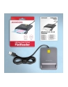 axagon Czytnik kart identyfikacyjnych CRE-SM3T USB, kabel 1,3m - nr 14