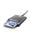 axagon Czytnik kart identyfikacyjnych CRE-SM3T USB, kabel 1,3m - nr 28