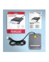 axagon Czytnik kart identyfikacyjnych CRE-SM3T USB, kabel 1,3m - nr 47