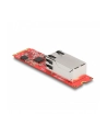 DeLOCK Converter M.2 Key B+M connector to 1 x RJ45 2.5 Gigabit LAN port horizontal, LAN adapter - nr 7