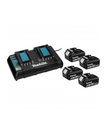 Makita Power Source Kit 18V 5Ah, set (Kolor: CZARNY, 4x battery BL1850B, 1x charger DC18RD) nr 2