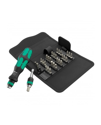 Wera Kraftform Kompakt 70 Universal, 32-piece, bit set (Kolor: CZARNY/green, 1/4, incl. plug-in handle) nr 2