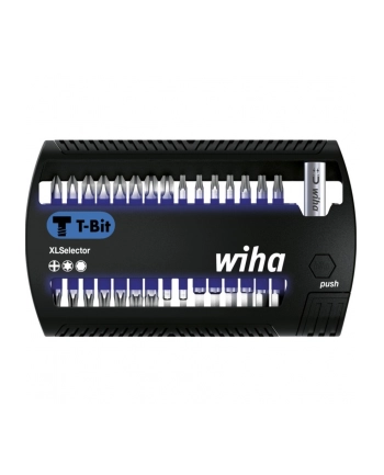 Wiha bit set XLSelector T-Bit 25mm, PH / TX / H (Kolor: CZARNY/blue, 31 pieces) nr 2