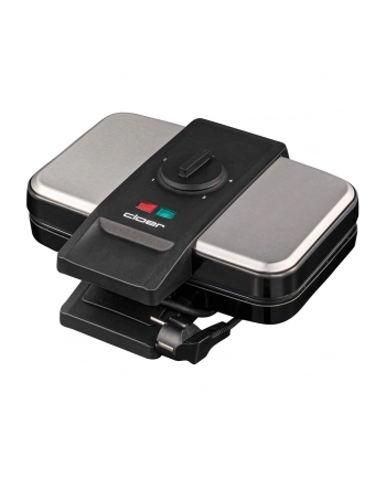 Cloer Brussels waffle iron 1459 c2 heavy (stainless steel/Kolor: CZARNY, 1,000 watts) nr 1