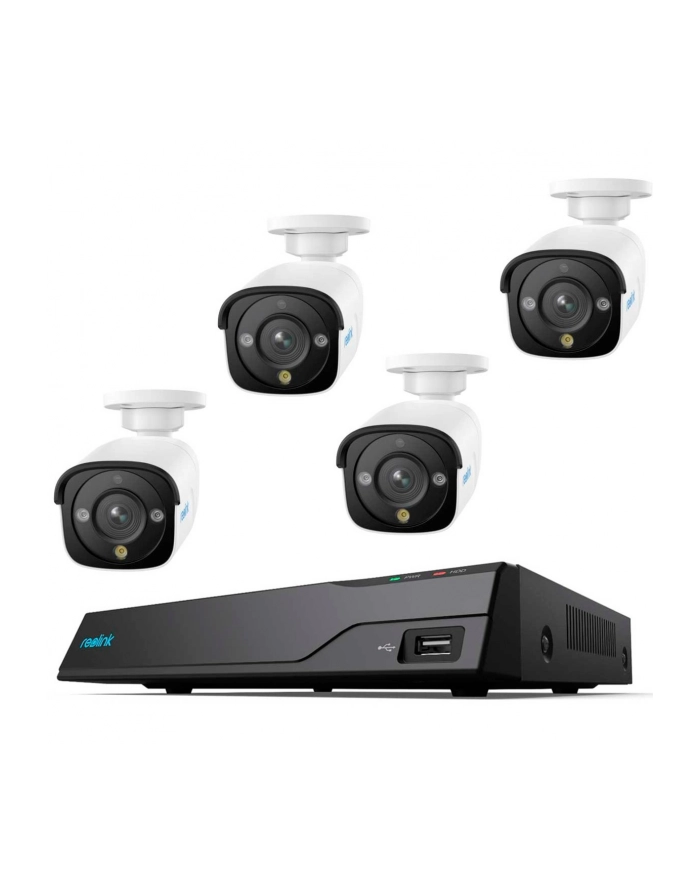 Reolink NVS8-12MB4, Set (1x 8 channel NVR, 4x 12 MP camera) główny