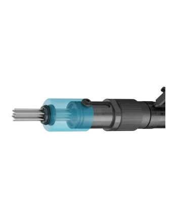 Hazet mini needle scaler 9035M-6, pneumatic scaler (Kolor: CZARNY/blue) nr 1