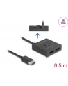 DeLOCK DisplayPort Switch 2 > 1 bidirectional 8K (Kolor: CZARNY, 50cm) - nr 9