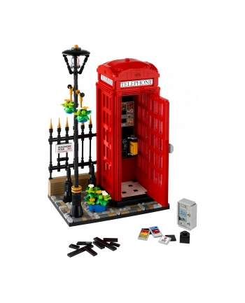 LEGO 21347 Ideas Red London Telephone Box, construction toy nr 2