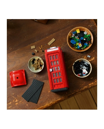 LEGO 21347 Ideas Red London Telephone Box, construction toy nr 1