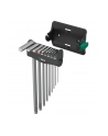 Wera 950/9 Hex-Plus 8 L-key set, 9 pieces, screwdriver (chrome, with retaining clip and wall holder) - nr 3
