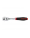 Wiha reversible ratchet 1/4, push button and ball lock (Kolor: CZARNY/red) - nr 7