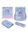 Herlitz school bag Loop (purple/pink, school pencil case with 16 parts, oval lazy bag, sports bag) - nr 6