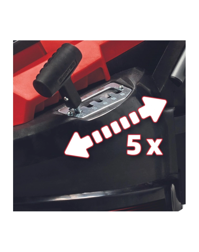 Einhell electric lawn mower GC-EM 1600/37 (red/Kolor: CZARNY, 1,600 watts) główny