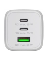 goobay USB-C fast charger Nano, PD, GaN, 65 watts (Kolor: BIAŁY, 1x USB-A, 2x USB-C PD, Charge 3.0) - nr 16