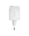 goobay USB-C fast charger Nano, PD, GaN, 65 watts (Kolor: BIAŁY, 1x USB-A, 2x USB-C PD, Charge 3.0) - nr 20