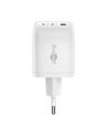 goobay USB-C fast charger Nano, PD, GaN, 65 watts (Kolor: BIAŁY, 1x USB-A, 2x USB-C PD, Charge 3.0) - nr 21