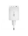 goobay USB-C fast charger Nano, PD, GaN, 65 watts (Kolor: BIAŁY, 1x USB-A, 2x USB-C PD, Charge 3.0) - nr 2