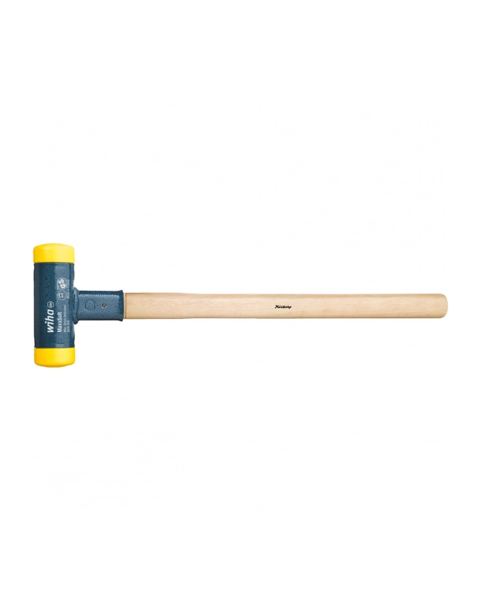 Wiha sledgehammer recoil-free, medium hard (Kolor: CZARNY/wood, 80mm) główny