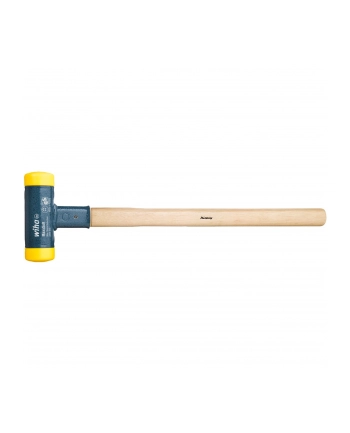 Wiha sledgehammer recoil-free, medium hard (Kolor: CZARNY/wood, 80mm)