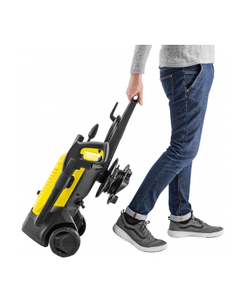 Kärcher high-pressure cleaner K 4 WCM Premium (yellow/Kolor: CZARNY, with dirt blaster and hose reel) nr 1