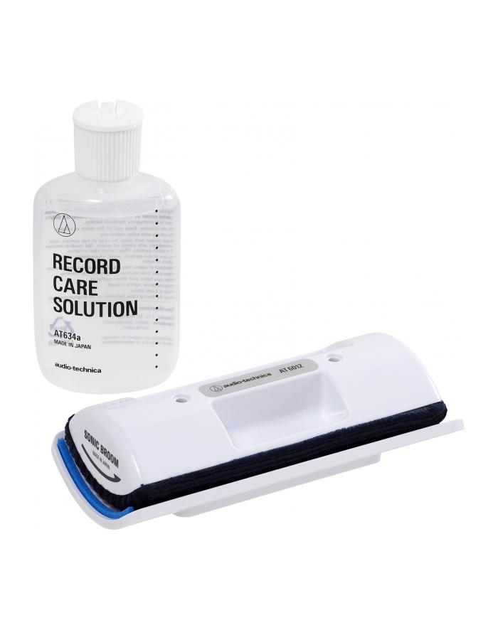 audio technica Audio-Technica Record Cleaning Kit AT6012, Cleaning Agent (60ml, with Velvet Brush Pad) główny