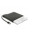 DeLOCK External enclosure for 5.25 Slim Sata drives 12.7 mm to USB-A connector, drive enclosure (Kolor: CZARNY) - nr 6