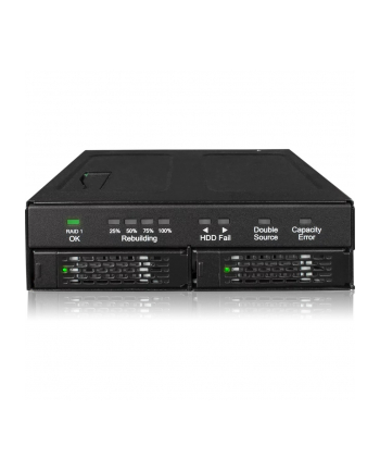 Icy Dock MB902SPR-B R1, drive enclosure (Kolor: CZARNY) nr 1