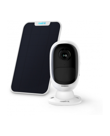 Reolink Argus 2E Plus, surveillance camera (Kolor: BIAŁY/Kolor: CZARNY, WLAN, incl. solar panel)