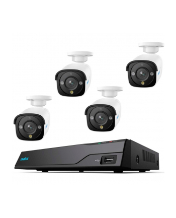 Reolink NVS8-12MB4, Set (1x 8 channel NVR, 4x 12 MP camera)