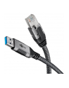 goobay Ethernet cable USB-A 3.2 Gen1 male > RJ-45 male, LAN adapter (Kolor: CZARNY/silver, 2 meters) - nr 15